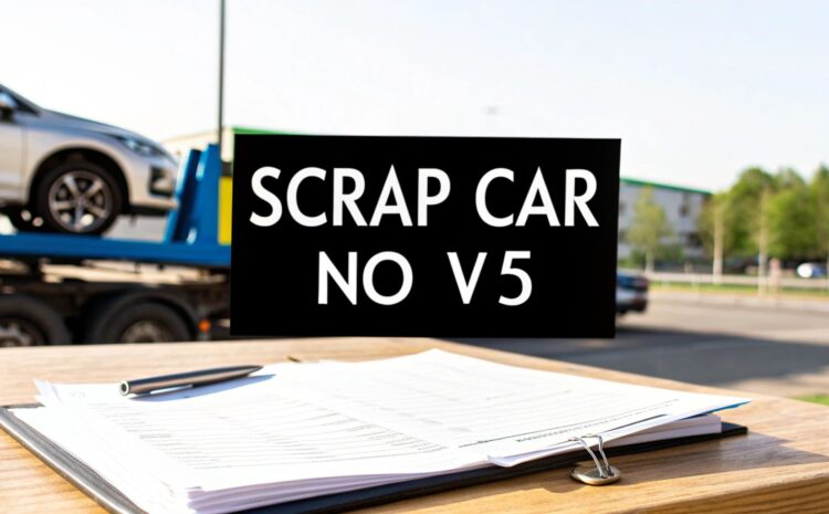 Scrap Car No V5: How to Legally Scrap Your Car hassle-Free