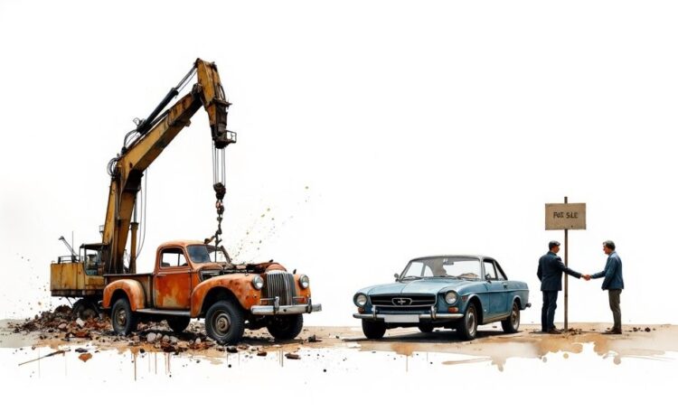 Scrap vs Sell: What’s Better for an Old or Damaged Car? UK Guide